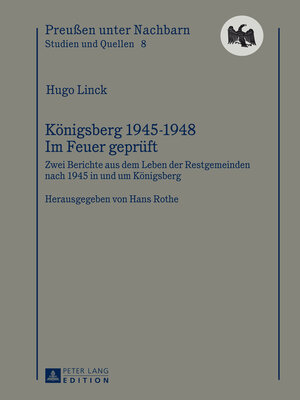 cover image of Königsberg 1945-1948  Im Feuer geprüft